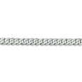 thumbnail image 3 of 14K White Gold 4.5mm Flat Curb Chain, 3 of 5