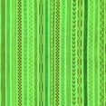 thumbnail image 1 of Ahgly Company Indoor Square Abstract Green Modern Area Rugs, 3' Square, 1 of 4