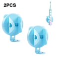 thumbnail image 2 of Soporte De Gravedad Para Cepillo De Dientes Eléctrico De 2 Piezas, Soporte De Base Para El Cuerpo Del Cepillo De Dientes Eléctrico Para El Baño, Soporte Adhesivo Para Cepillo De Dientes De Pared, 2 of 4