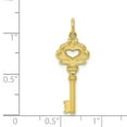thumbnail image 3 of FB Jewels 10K Yellow Gold Solid Key Charm, 3 of 3