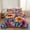 Rainbow Petals, variant on 2/3PCS Vintage Heart Bedspread Set,1pc Quilt + 1/2 Pcs Pillowcases,Bright Vivid Soft Skin-friendly Fabric Multiple floral styles available Bedroom Decoration Machine Washable