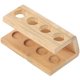 thumbnail image 1 of Bamboo Toothbrush Holder Bamboo Pen Holder 4-hole Bamboo Toothbrush Storage Stand for Countertop, 1 of 4