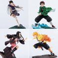 thumbnail image 2 of Estatuilla diseño anime Demon Slayer, Kamado, Nezuko, Agatsuma, Zenitsu, Tsuyuri, Kanawo, Kimetsu no Yaiba20 cm con caja al por menor zhangmengya unisex, 2 of 2