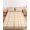 Orange, Apricot, Salmon, White, variant on Cal.King Size Fitted Sheet Set - Check Plaid 3 Piece Bedding Sets 16" Deep Pocket Fitted Sheet with 2 Pillowcases, Orange Grids Stripes Modern Minimalist Brushed Microfiber Hotel Luxury Bed Sheets