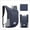 dark blue, variant on Hiking Backpack 15L Small Daypack Lightweight Packable Travel Foldable Water Resistan for Women Men