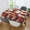 thumbnail image 5 of BZSMCE Square Tablecloth Equine Elegance Pattern Tableclothes, 5 of 9