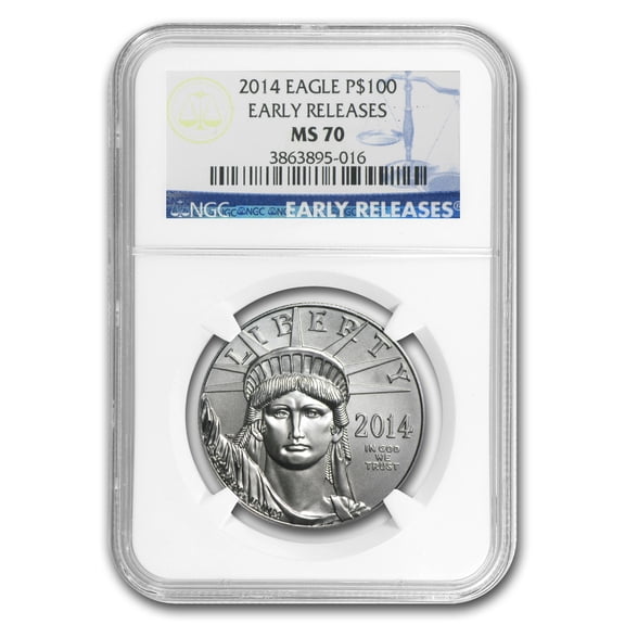2014 1 oz American Platinum Eagle MS-70 NGC (Early Releases)