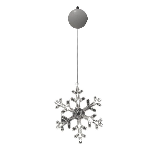 Christmas Led Lights Hanging Win-Dow With Suction Cup For Xmas Tree Decoration