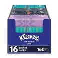 Bleam Kleenx Travel Tissues YPF5 On The Go 3 Ply Facial Tissues Travel Size 10 Tissues Per Pk
