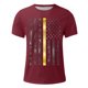 thumbnail image 3 of Camisetas de Manga Larga para Hombres Imprimir Casual Cuello Redondo Camiseta de Manga Corta, Camisetas de Manga Larga para Hombres Algodón, 3 of 4