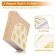 thumbnail image 4 of Sun Drawings Print Napkin Holder for Table Clear Napkin Stand Paper Holder Acrylic Organizer Dispenser Napkins for Dinner Kitchen Restaurant Room, 4 of 8