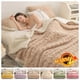 thumbnail image 2 of Mantas gruesas de lana de doble cara para la cama, mantas de invierno cálidas a cuadros para la sala de estar, fundas de lana de Cachemira de cordero suave para el hogar, 2 of 4