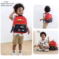 thumbnail image 2 of Mochila Willikiva Car Dinosaur impermeable para niños verde, 2 of 7