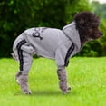 thumbnail image 1 of Ropa para perros Chaleco para cachorros Material suave de cuatro patas (S gris) DQrwqpou Libre de BPA, 1 of 3