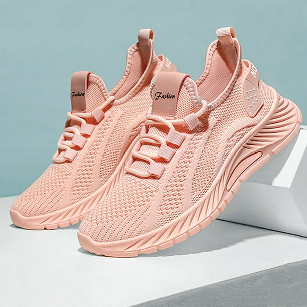 Zapatillas de tenis de moda zapatos deportivos de entrenamiento para mujeres para gimnasio viajes trabajo JShteea El nuevo Walmart en linea