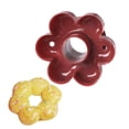 thumbnail image 4 of Molde para Rosquillas para Hornear y Repostería 4 Piezas Redondo Flor Amor Piña, 4 of 5
