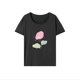 thumbnail image 1 of Camiseta de Mujer Tops de Verano Ropa Simple de Moda Camiseta con Cuello Redondo para Viajes Calle S, 1 of 7