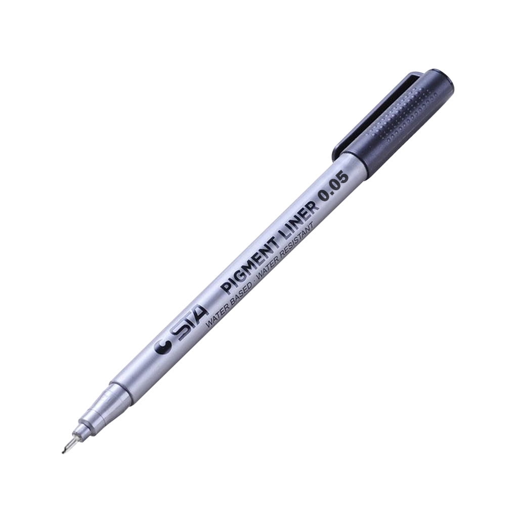 1pc Line Drawing Pen 0.05/0.1/0.2/0.3/0.4/0.5/0.6/0.8mm Scriptliner Marker Pen  Art Suppplier Office Accessories School Supplies