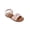 Blush, variant on Girl's Sandals – Cute Fashion Flat Sandals and Summer Shoes with Bow and Ankle Strap (Toddler/Little Kid/Big Kid)