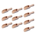 thumbnail image 3 of veasfak 10Pcs Mini Wooden Spoon Camping Small Spice Spoon for Kitchen Ice Cream 75mm, 3 of 9