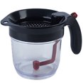 thumbnail image 1 of Separador de utensilios de cocina con liberación inferior Separador con colador Filtro de aceite para residuos de sopa Separador, 1 of 8