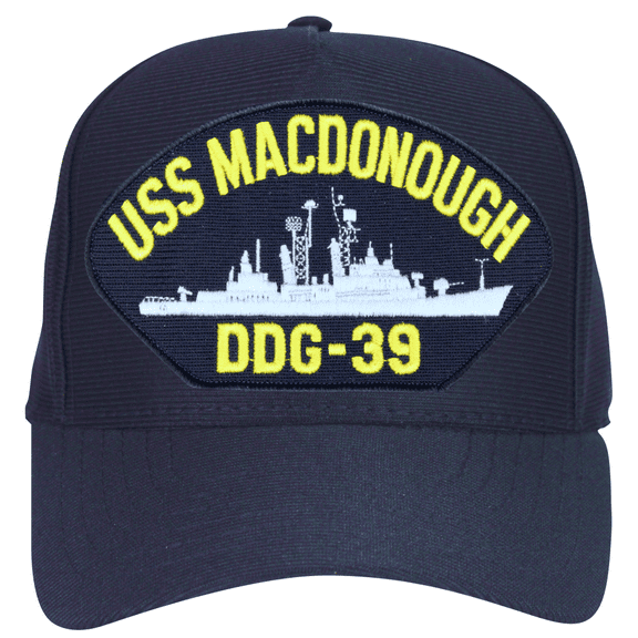 USS MacDonough DDG-39 Ship Cap