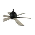 thumbnail image 6 of Harbor Breeze Bradbury 48-in Matte Black LED Indoor Downrod or Flush Mount Ceiling Fan with Light Remote (6-Blade), 6 of 7