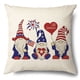 thumbnail image 1 of Bandera Patriótica Americana Letra Día de la Independencia Funda de almohada de lino 18x18 pulgadas Funda de cojín decorativa para sofá Oficina Decoración del hogar Regalo festivo Cuidado fácil, 1 of 5