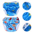 thumbnail image 2 of 2 piezas de pañales de natación para bebé, pantalones de entrenamiento de natación, ropa interior de natación lavable, 2 of 5