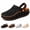 Black, variant on Men's Cloud Walk Clogs, Lightweight EVA Arch Support Non Slip Waterproof