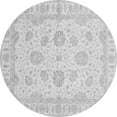 thumbnail image 1 of Ahgly Company Indoor Round Oriental Gray Traditional Area Rugs, 6' Round, 1 of 4