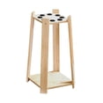 thumbnail image 4 of Siruishop Pool Cue Rack Professional Billiards Accessories Wooden Freestanding 8 Holes, 4 of 8