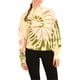 thumbnail image 1 of Sudadera recortada con efecto tie dye de Elevenparis para mujer earthgeneration M, 1 of 6