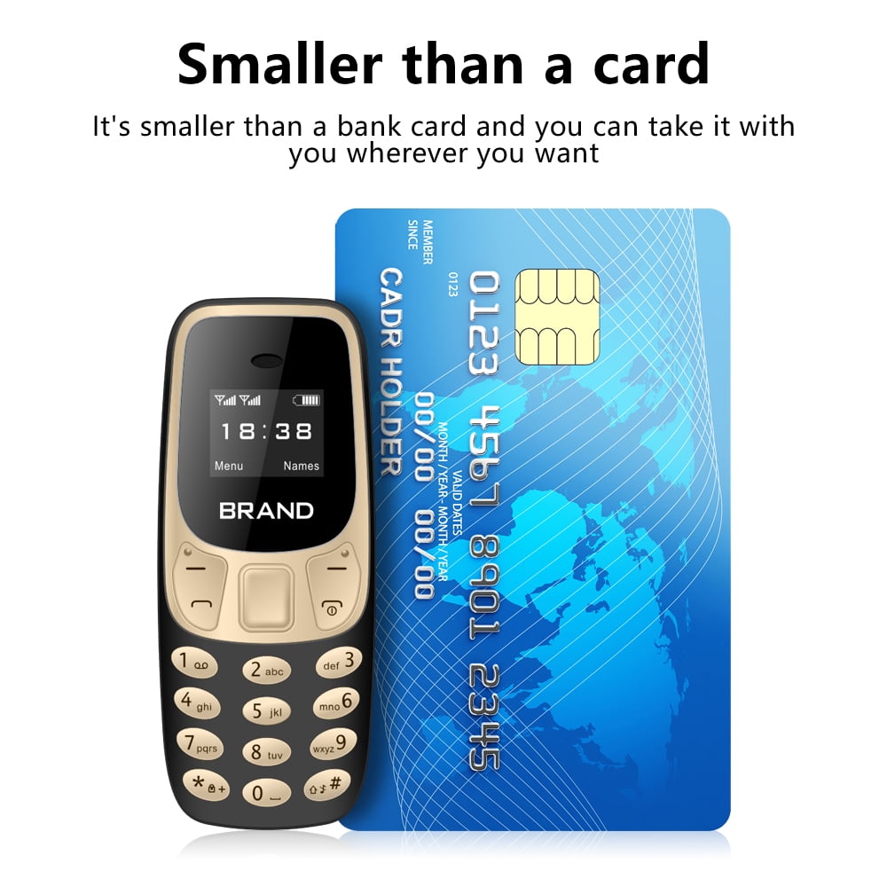 Small Mobile Phone Bluetooth Dialer Magic Voice Low Radiation Telephone GSM Unlocked Mini Cellphone