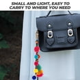 thumbnail image 4 of BESTYASH 2Ud Accesorio Para Colgar En Con Peluda Y Borla Color Rosy Atractivo, 4 of 5