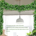 thumbnail image 4 of Injueey 12 piezas de hiedra de hojas colgantes artificiales de 2,2 m, plantas falsas de vid, autoensamblaje, negocios, hogar, boda, baño, jardín Decoración Injueey HA084442-00, 4 of 6