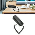 thumbnail image 4 of Landline Phone, Oval Button Design Wall Telephone  Function Mute Function ABS  For Hotel  For Home Black,White, 4 of 8