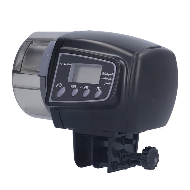 Alimentador automático de peces ANGGREK LCD temporizador duradero plástico