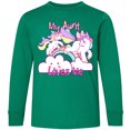 thumbnail image 3 of Inktastic My Aunt Loves Me Unicorn Long Sleeve Youth T-Shirt, 3 of 5