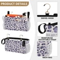 thumbnail image 4 of Ryvnso Bedside Caddy Leopard Purple-a2 Bedside Storage Bag Hanging Organizer, 4 of 8