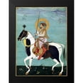 thumbnail image 2 of Anon, Mughal c1690 11x14 Black Modern Framed Museum Art Print Titled - Shah Jahan, 2 of 5