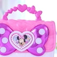 thumbnail image 2 of Disney Junior Minnie Mouse Bowfabulous Bag Set, 7-piece Dress Up and Pretend Play Toy Purse, 2 of 6