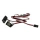 thumbnail image 1 of Simulación RC Car Roof Light Bar Modelo Vehículo Doble fila 4 LED Lámpara Control remoto Suministros de juguete Reemplazo para Axial SCX10 Eigraketly FN000788-00, 1 of 7
