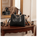 thumbnail image 2 of Bolsas De Tela Bolso De Hombro Xtellar negro Para Mujer Cuero, 2 of 3