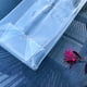 thumbnail image 4 of Zhuge Bolsas de mano de PVC transparente de colores gruesos a prueba de agua y fugas, bolsas de regalo de flores, bolsas de hielo para vino tinto (azul, 11 * 11 * 26 cm), 4 of 5