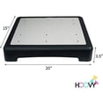 thumbnail image 4 of Hoovy 3.5? Step Riser - Portable One Step Stool for Elderly & Disabled -Antislip Half Step for Indoor & Outdoor Stairs, Cars, Bed, Chair, Shower - Lightweight Mobility Safety Tread for Up to 400lbs, 4 of 10