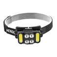 thumbnail image 3 of Linterna frontal LED Colamx recargable portátil para senderismo 4 cuentas LED, 3 of 8