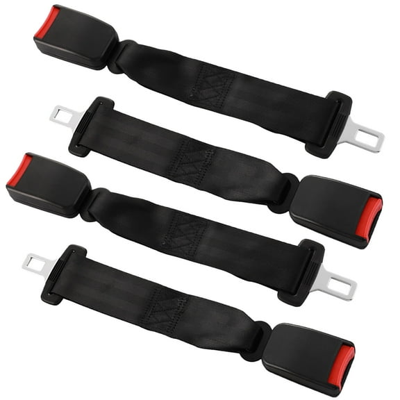 4pcs Car seat belt extender, 4.7IN Car Shoulder Strap Pads, Soft and Comfortable Shoulder Strap Accessory
