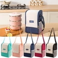 thumbnail image 1 of Xihbxyly Ofertas de Hoy Bolsa de Almuerzo Portátil de Aluminio Engrosado para Empleados de Oficina, Bolsa de Aislamiento Térmico, Bolsa de Aislamiento Comercial, 1 of 2