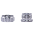 thumbnail image 3 of 5 Pcs Bouchon de Réservoir de Carburant Modifié en Alliage d'Aluminium Soudé sur le Cou et les Pièces Auto 2 Pouces 51mm Argent, 3 of 6